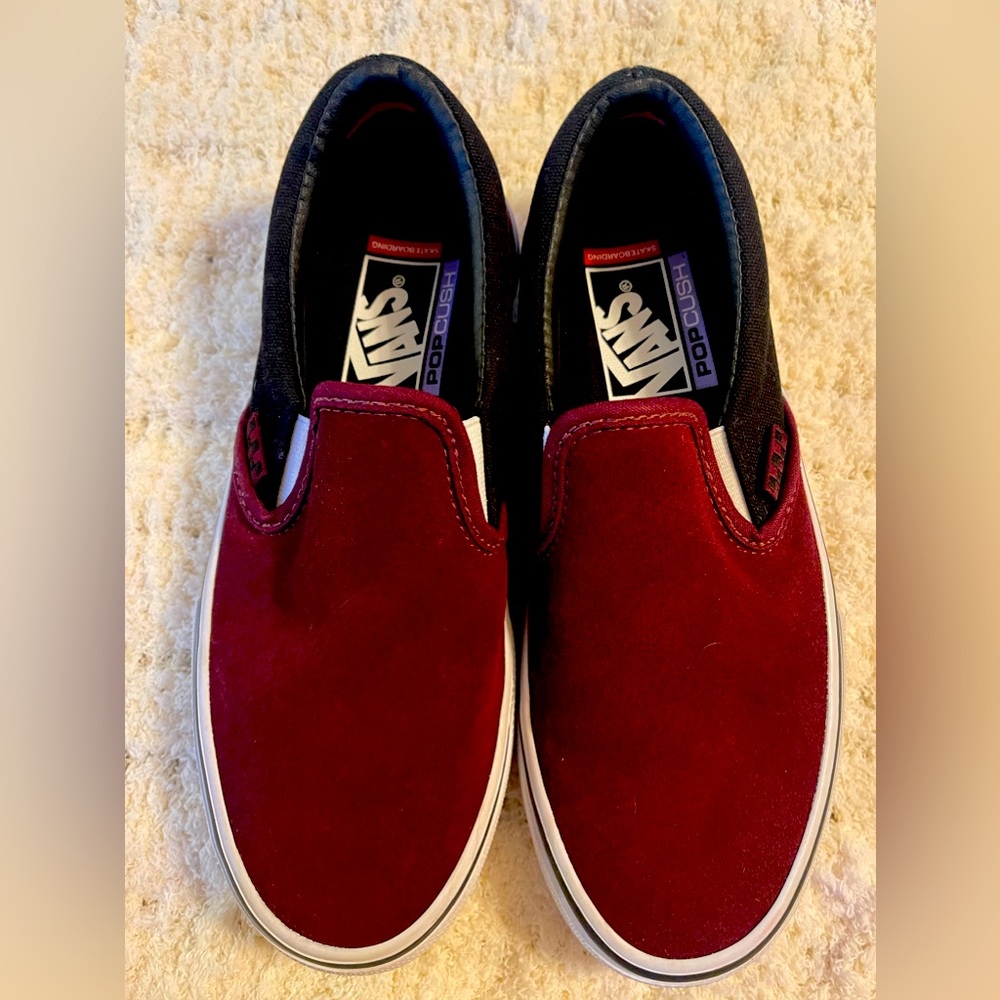 VANS Skate Slip-on Suede Women’s Size 6.5